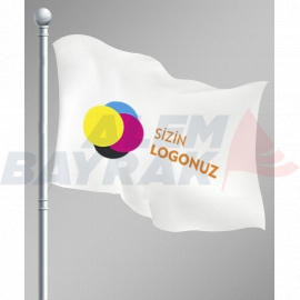 Logolu Gnder Bayra (70x105)